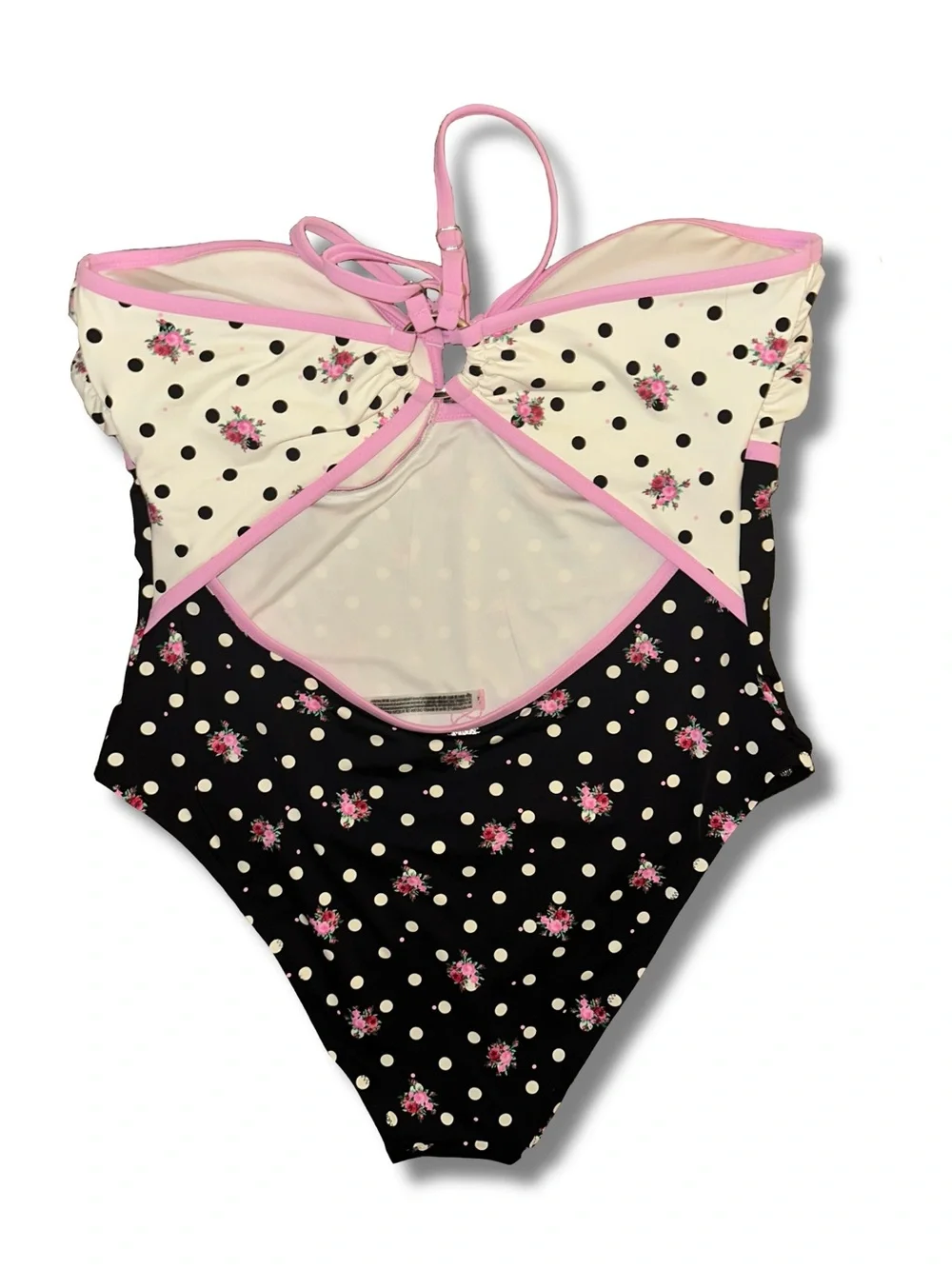 Victoria’s Secret PINK Floral Dot One Piece Swimsuit